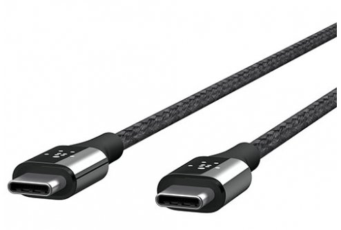 Кабель Belkin USB-C на USB-C, 1.2 м, Black
