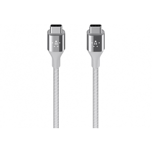 Кабель Belkin USB-C на USB-C, 1.2 м, Silver
