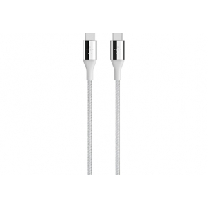 Кабель Belkin USB-C на USB-C, 1.2 м, Silver