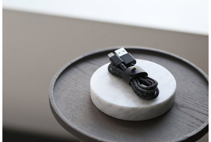 Кабель Native Union Belt Lightning/USB, 1.2 м, «Black космос»