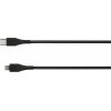 Кабель moonfish USB-C/Lightning, 1.2 м, текстиль, Black
