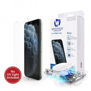 Защитное стекло Whitestone DomeGlass для iPhone 11 Pro с UV-установкой