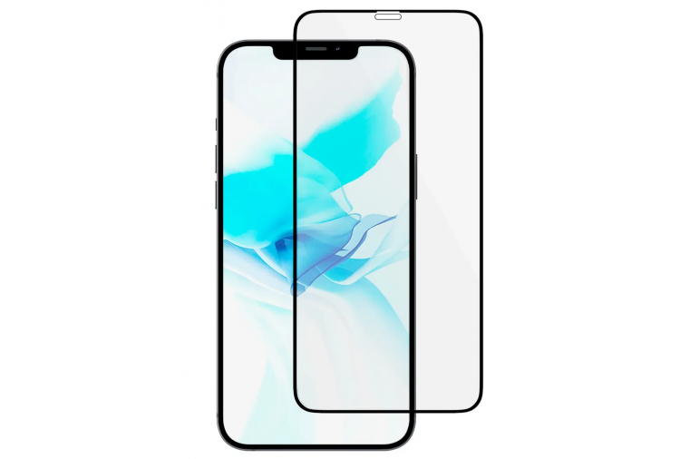 Защитное стекло uBear Privacy Extreme Shield Black для iPhone 12 mini, 0.3 мм, черная рамка