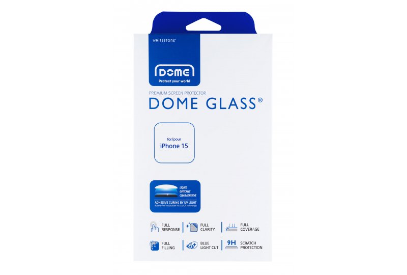 Защитное стекло Whitestone Dome glass для iPhone 15