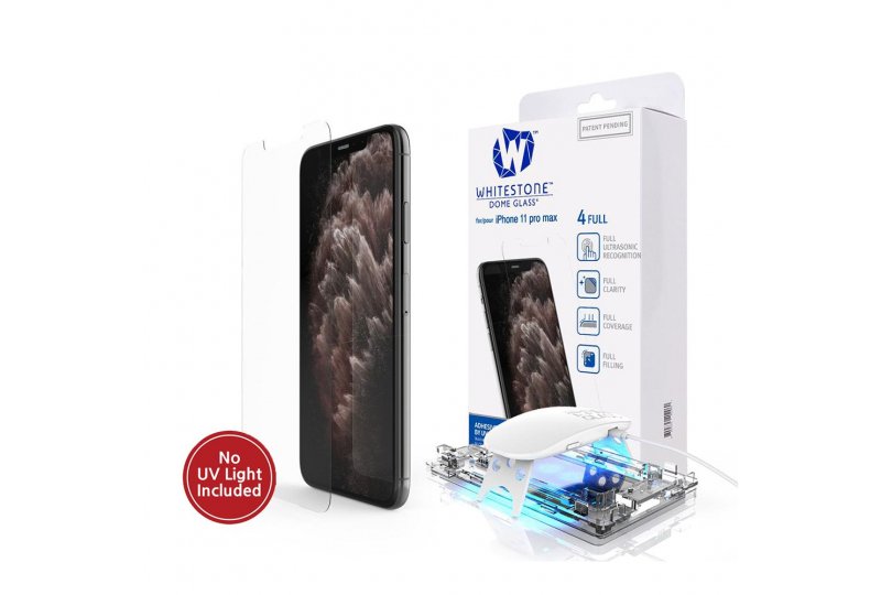 Защитное стекло Whitestone Dome Glass 2.5D для iPhone 11 Pro Max
