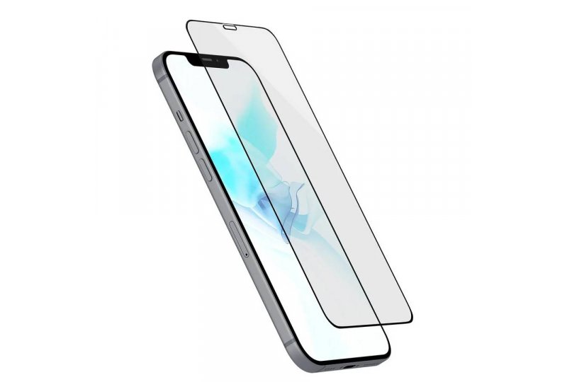 Защитное стекло uBear Extreme Shield Black для iPhone 12 mini, 0.3 мм, черная рамка
