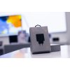 Сетевое зарядное устройство moonfish PowerPro 45W, Power Delivery, USB + Type-C, Black