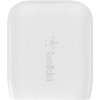 Сетевое зарядное устройство Belkin USB-C, кабель USB-C-Lightning, PD, 18 Вт, White