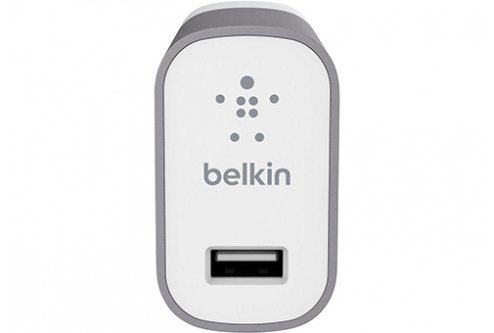 Сетевое зарядное устройство Belkin MIXIT Premium 2.4 A серое