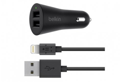 Автомобильное зарядное устройство Belkin BoostUP 2-Port Car Charger 4,8 А