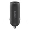 Автомобильное зарядное устройство Belkin 18 Вт, USB-C, PD, Black