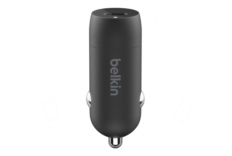 Автомобильное зарядное устройство Belkin 18 Вт, USB-C, PD, Black
