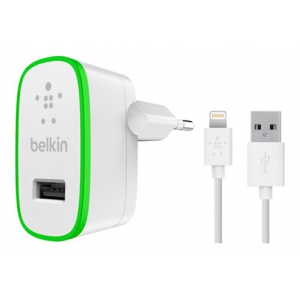 Зарядное устройство Belkin USB Home Charger 2,4 А + кабель Lightning