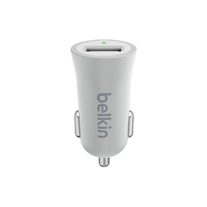 Автомобильное зарядное устройство Belkin MIXIT Metallic Car Charger серебристое