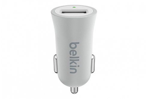 Автомобильное зарядное устройство Belkin MIXIT Metallic Car Charger серебристое