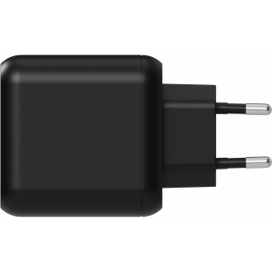 Сетевое зарядное устройство moonfish PowerPro 45W, Power Delivery, USB + Type-C, Black