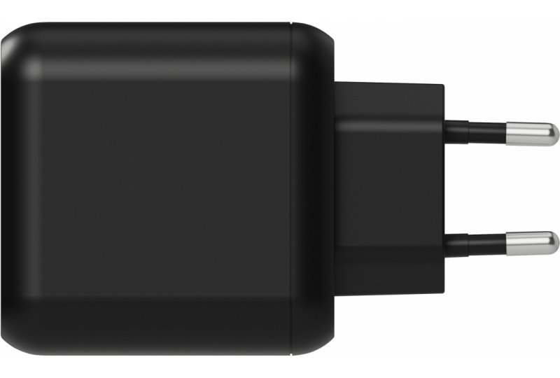 Сетевое зарядное устройство moonfish PowerPro 45W, Power Delivery, USB + Type-C, Black