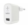 Зарядное устройство Belkin MIXIT Metallic Home Charger 2,4 A белое