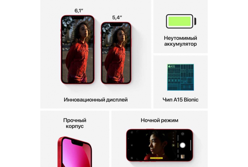 Apple iPhone 13 mini 256GB (PRODUCT)RED