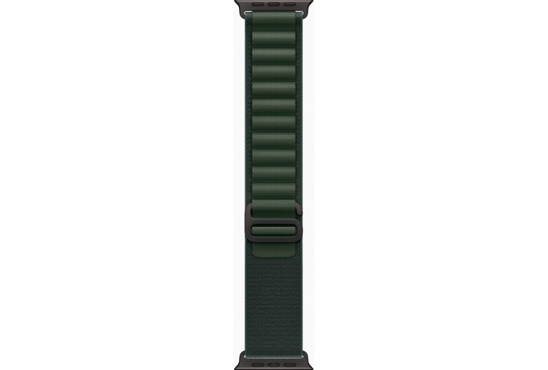 Apple Watch Ultra 2 GPS Cellular, 49 мм, корпус из черного титана, ремешок Alpine зеленого цвета, размер S