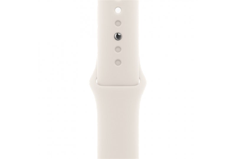 Apple Watch SE 2024, 40 мм, корпус из алюминия цвета сияющая звезда, спортивный ремешок цвета сияющая звезда S/M