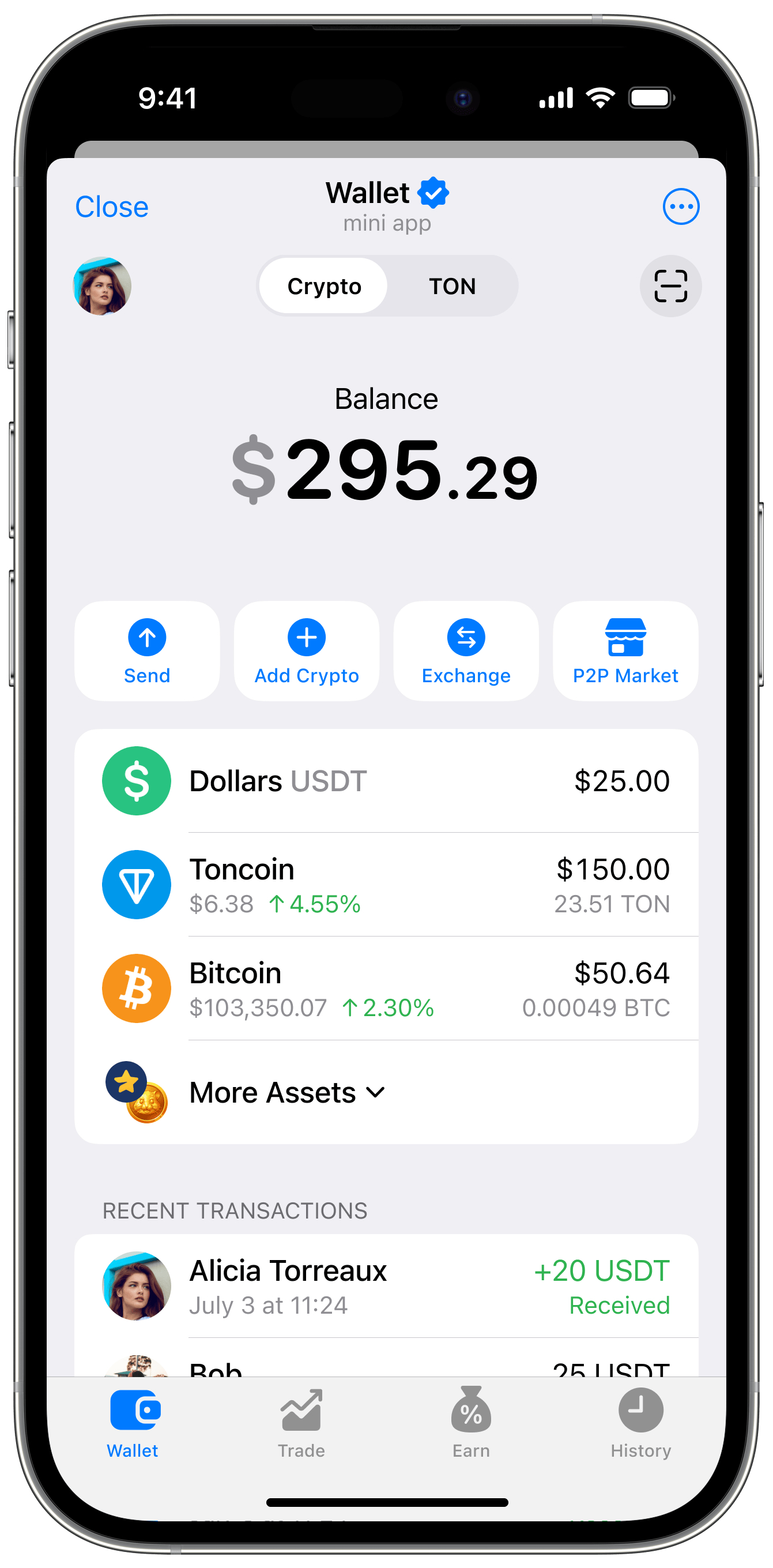 Оплата криптовалютой